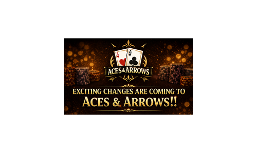 Tournament event night at Aces & Arrows poker room